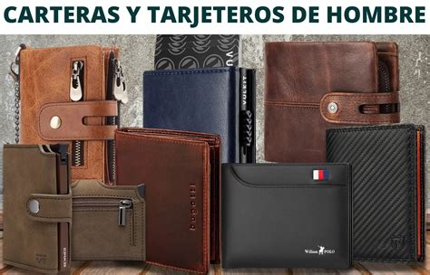 Carteras y Tarjeteros para Hombre .